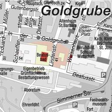 Auszug aus dem Amtlichen Stadtplan